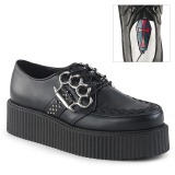 Similicuir 5 cm V-CREEPER-516 Chaussures Creepers Hommes