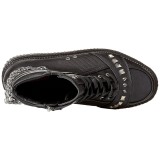 Similicuir 5 cm V-CREEPER-565 Bottines Creepers Hommes Plateforme