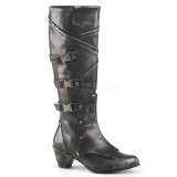 Similicuir 6,5 cm MAIDEN-8820 Bottes Femmes