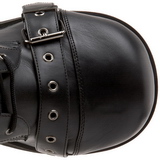 Similicuir 8,5 cm TRASHVILLE-205 Bottes Gothiques Hommes Plateforme