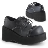 Similicuir 8 cm DANK-110 chaussures lolita gothique plateforme