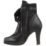 Similicuir 9,5 cm DEMONIA GLAM-200 bottines gothique lolita