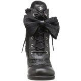 Similicuir 9,5 cm DEMONIA GLAM-200 bottines gothique lolita