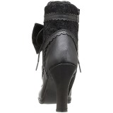 Similicuir 9,5 cm DEMONIA GLAM-200 bottines gothique lolita