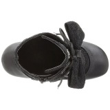 Similicuir 9,5 cm DEMONIA GLAM-200 bottines gothique lolita