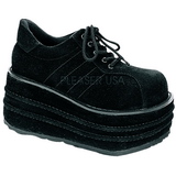 Similicuir 9 cm TEMPO-08 Chaussures Gothiques Hommes Plateforme