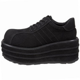 Similicuir 9 cm TEMPO-08 Chaussures Gothiques Hommes Plateforme