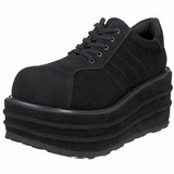Similicuir 9 cm TEMPO-08 Chaussures Gothiques Hommes Plateforme
