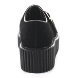 Similicuir CREEPER-118 Chaussures Creepers Femmes Plateforme