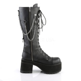 Similicuir Demonia RANGER-303 Bottes  Lacets Hommes