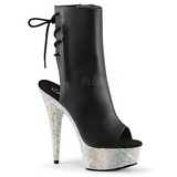 Similicuir pierre cristal 15 cm BEJEWELED-1018DM plateforme bottines femmes