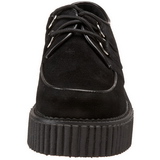 Suede 5 cm CREEPER-101 chaussures creepers femmes semelles paisses