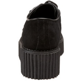 Suede 5 cm CREEPER-101 chaussures creepers femmes semelles paisses