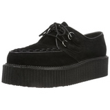Suede 5 cm CREEPER-402S Chaussures Creepers Hommes Plateforme