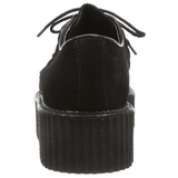 Suede 5 cm CREEPER-402S Chaussures Creepers Hommes Plateforme