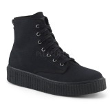 Toile 4 cm SNEEKER-201 Chaussures sneakers creepers hommes