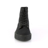 Toile 4 cm SNEEKER-201 Chaussures sneakers creepers hommes