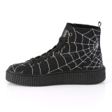 Toile 4 cm SNEEKER-250 Chaussures sneakers creepers hommes