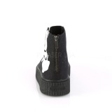 Toile 4 cm SNEEKER-252 Chaussures sneakers creepers hommes