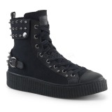 Toile 4 cm SNEEKER-266 Chaussures sneakers creepers hommes