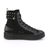 Toile 4 cm SNEEKER-266 Chaussures sneakers creepers hommes