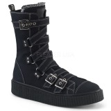 Toile 4 cm SNEEKER-318 Chaussures sneakers creepers hommes