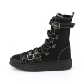 Toile 4 cm SNEEKER-318 Chaussures sneakers creepers hommes