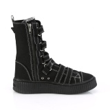 Toile 4 cm SNEEKER-318 Chaussures sneakers creepers hommes