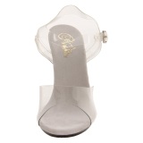 Transparent 10,5 cm CARESS-408 Sandales Femme a Talon