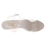 Transparent 10,5 cm CARESS-408 Sandales Femme a Talon