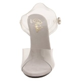 Transparent 10 cm CARESS-408 Sandales Femme a Talon