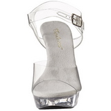 Transparent 13 cm COCKTAIL-508 Plateforme Sandales Hauts Talons