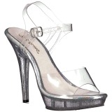 Transparent 13 cm LIP-108MG Chaussures pour femmes a talon