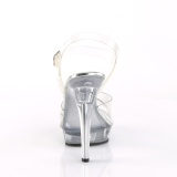 Transparent 13 cm LIP-108R2 chaussure competition bikini fitness talons hauts