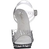 Transparent 13 cm LIP-108RS chaussure competition bikini fitness talons hauts