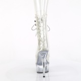 Transparent 15 cm DELIGHT-1021C bottines de striptease