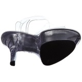 Transparent 15 cm Pleaser KISS-208 Plateforme Chaussures Talon Haut