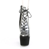 Transparent 18 cm ADORE-700-30FS bottines de pole dance