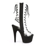 Transparent 18 cm ADORE-700-60FS bottes plateforme de pole dance