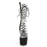 Transparent 18 cm ADORE-700-60FS bottes plateforme de pole dance