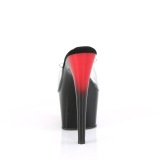 Transparent 18 cm ADORE-701BR mules talons hauts de pole dance