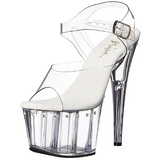 Transparent 18 cm Pleaser ADORE-708LS Talons Aiguilles Plateforme