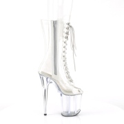 Transparent 20 cm FLAMINGO-1050C bottes plateforme de pole dance