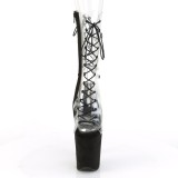 Transparent 20 cm FLAMINGO-800-60FS bottines de pole dance