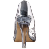 Transparent Cristal 10,5 cm CLEARLY-420 Chaussures Escarpins de Soire