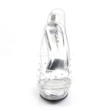 Transparent Cristal 13 cm LIP-182 Chaussures Escarpins de Soirée