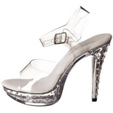 Transparent Strass 13 cm COCKTAIL-508SDT Sandales Talons Hauts