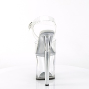 Transparent sandales plateforme 20 cm NAUGHTY-808 sandales talons hauts pleaser