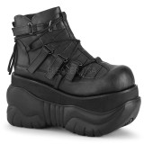 Vegan 10 cm BOXER-13 bottines demonia - bottines de cyberpunk unisex