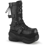 Vegan 10 cm BOXER-230 bottes demoniacult - bottes de cyberpunk unisex